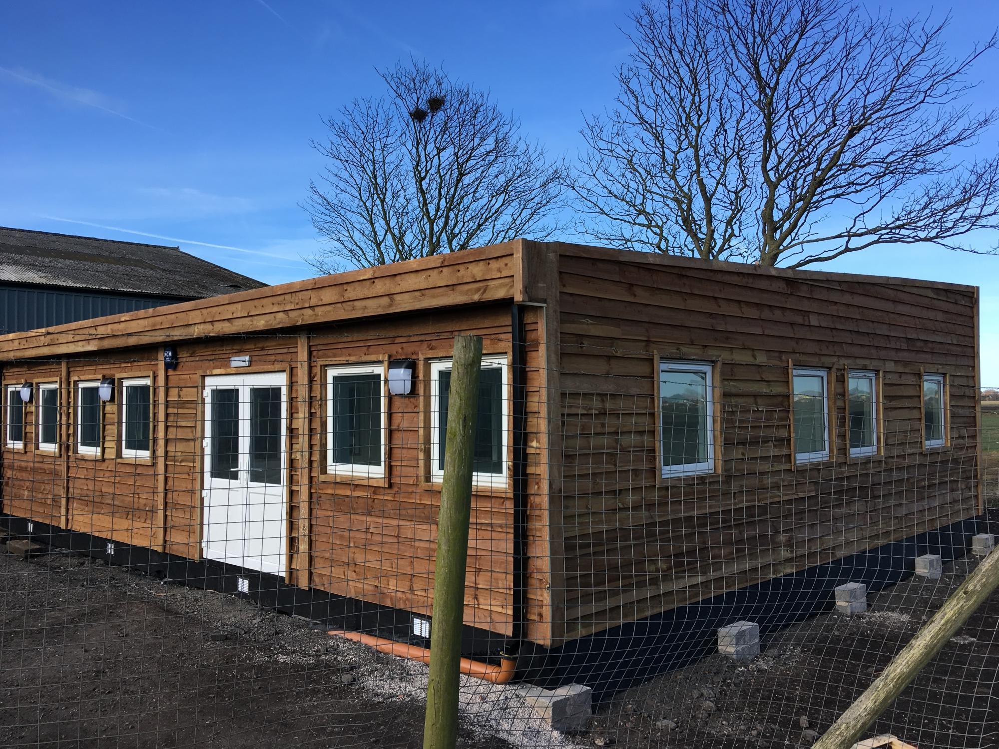 wooden cabin cladding